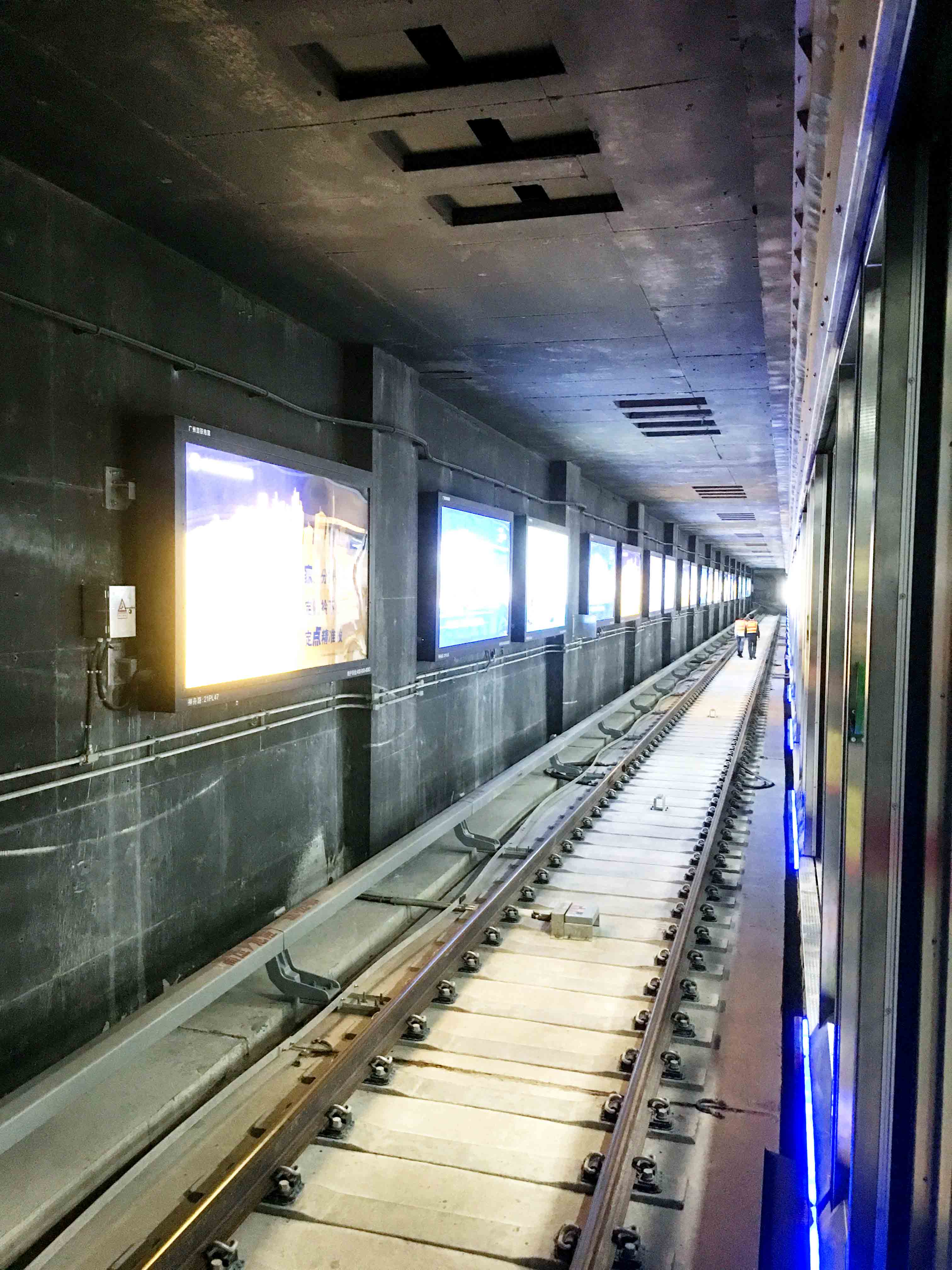 地铁21号线采用视声的轨道交通智能照明解决方案