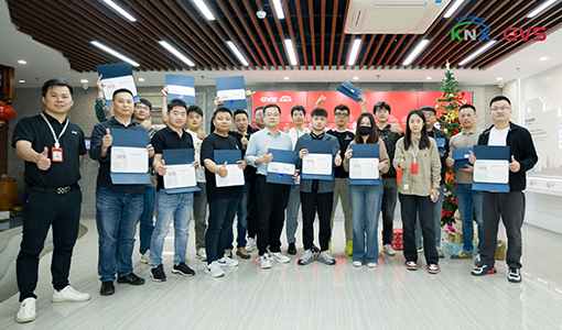第61期GVS视声KNX应用技术工程师培训结业仪式