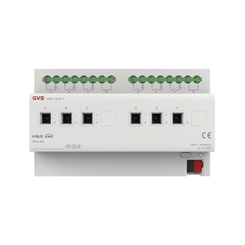 3/6 路 20A 能耗检测开关执行器