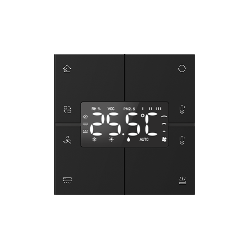 朗系列 KNX 8 键智能温控面板