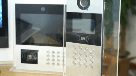 4.3寸人脸识别门口机