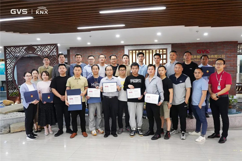 GVS第43期KNX应用工程师培训班正式结课