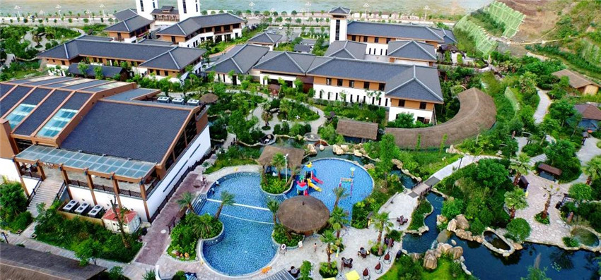 GVS为九天温泉酒店提供以智能照明控制、智能调光为核心的智慧酒店解决方案