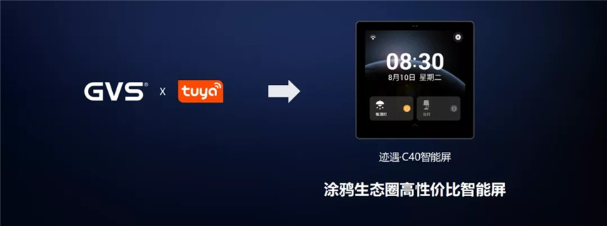 GVS推出涂鸦生态最具性价比的智能屏