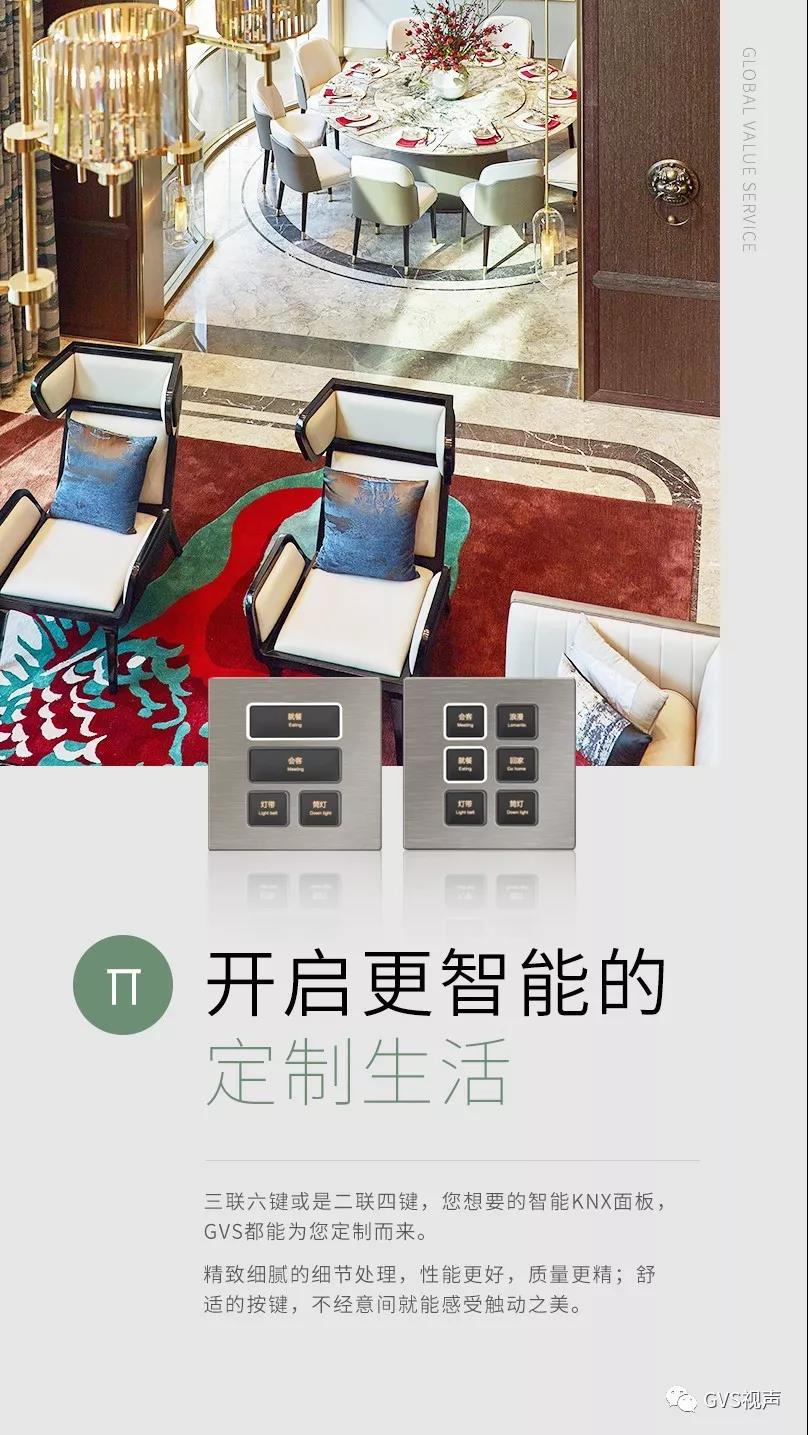 GVS定制智能KNX面板 GVS定制智能KNX面板