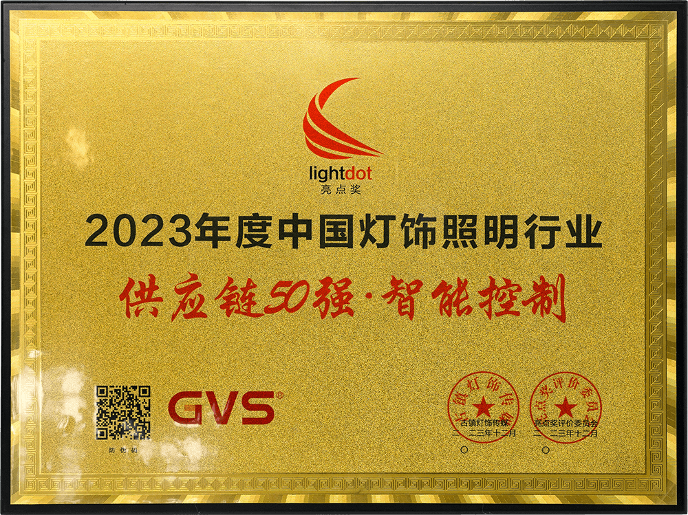 2023年度亮点奖 智能控制供应链50强